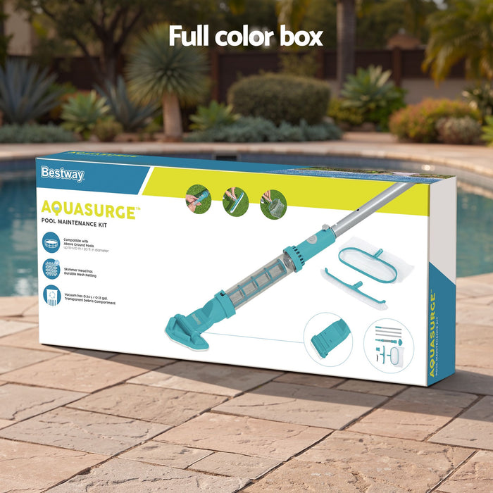 Bestway Pool Cleaner Maintenance Rechargeable Vacuum Cleaning Aluminium Pole 2m