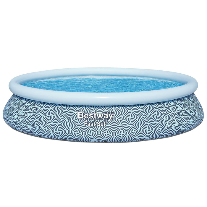 Bestway 457cm Swimming Pool Inflatable Above Ground Round Pools w/ Filter Pump