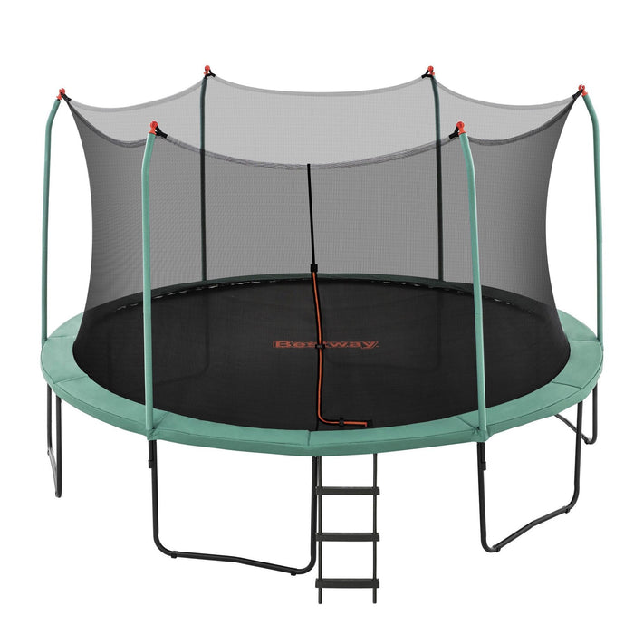 Bestway 14ft Trampoline Kids Rebounder Safety Net Enclosure Outdoor Fitness 4.27m for Ages 6+
