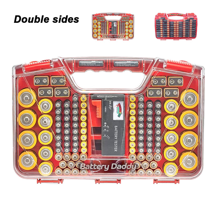 Battery Daddy Battery Organiser Up To 174 Batteries Holds Storage Case - High Quality Original