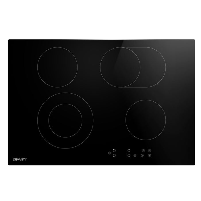 Devanti Electric Ceramic Cooktop 77cm