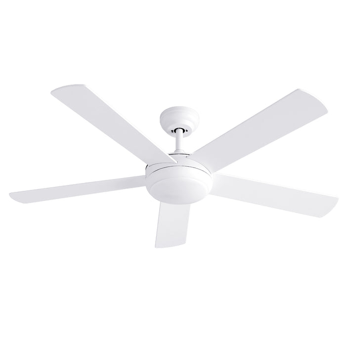 Devanti 52'' Ceiling Fan 5 Blades DC Motor w/Light w/Remote White