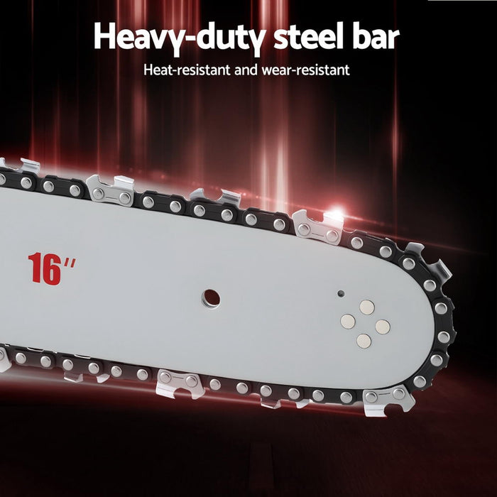 Giantz 42CC Petrol Chainsaw 16'' Bar Chain Saw Lightweight for Pruning Cutting