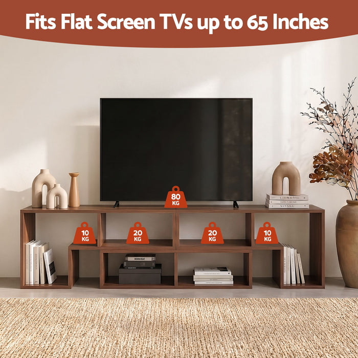 Artiss Modular TV Stand 3 Piece Entertainment Unit Adjustable Bookcase Shelf