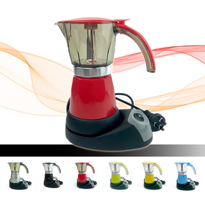 Mornest Electric Moka Coffee Maker Espresso Machine Italian Classic 6 Cups Auto Power Trade Me