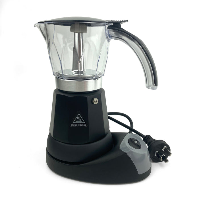 Mornest Electric Moka Coffee Maker Espresso Machine Italian Classic 6 Cups Auto Power Trade Me