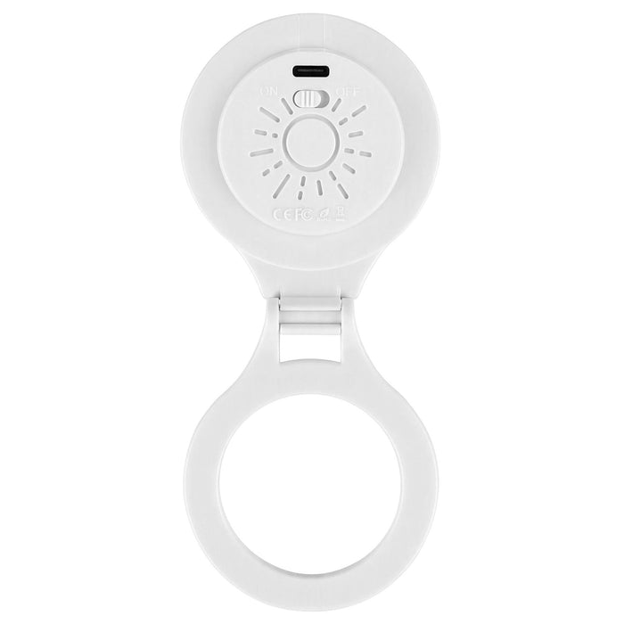 Devanti Magnetic Selfie Light Foldable LED Ring Fill Phone Light CRI95 White