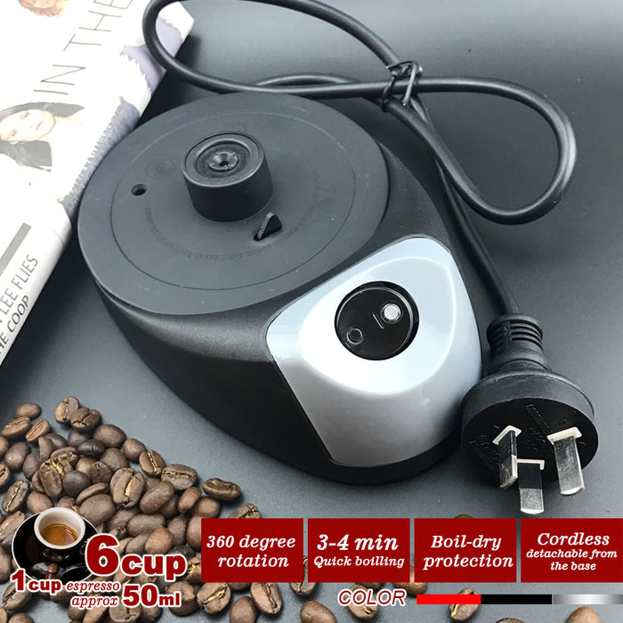 Mornest Electric Moka Coffee Maker Espresso Machine Italian Classic 6 Cups Auto Power Trade Me