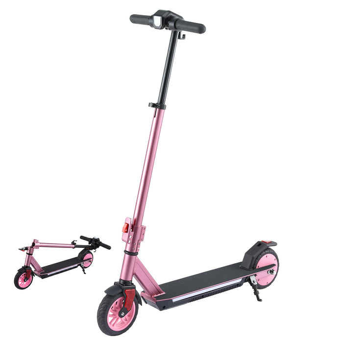 Electric Scooter 180W 18KM/H Adjustable Portable Foldable Height Riding Commuter Teens Adults