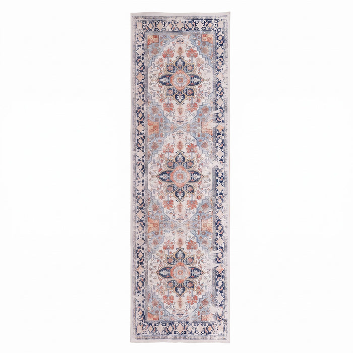 Artiss 80 x 300 cm Runner Rugs For Living Room No Heavy Rubber Crease-Free Foldable Design For Kitchen Entryway And Bedroom 100% Polyester Water-repellent Resistant Non-Shedding