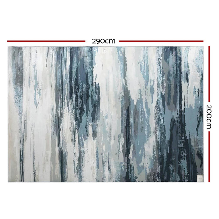 Artiss Rug 200x290cm Area Rug Washable Mat Large Carpet Soft Short Pile Poca