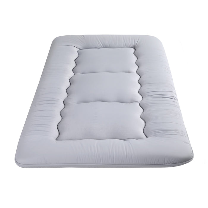 Giselle Bedding 10cm Japanese Floor Mattress Foldable Futon Mattress Washable Cover Straps