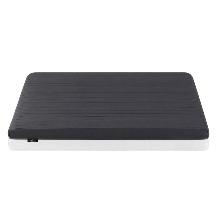 Giselle 18cm Double Memory Foam Mattress Dual Feel Reversible Charcoal Foam