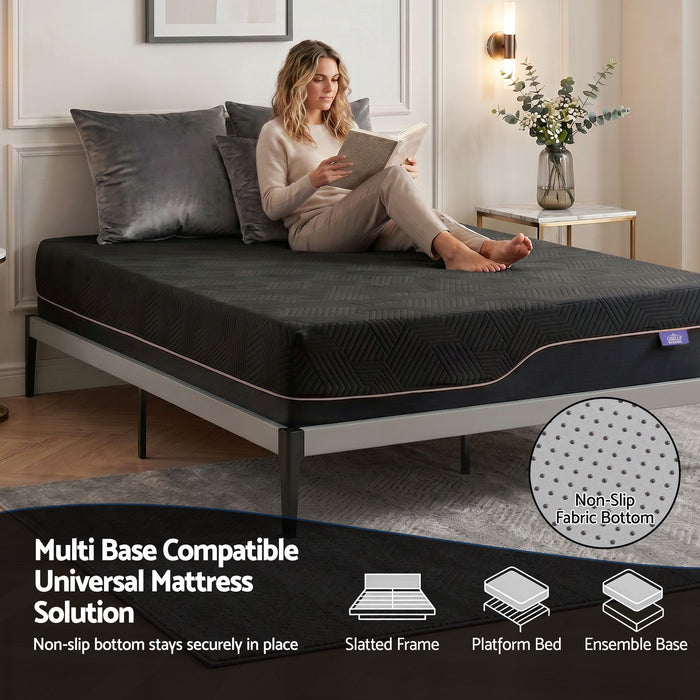 Giselle Double Cooling Memory Foam Mattress Medium Firm with Gel Comfort 30cm