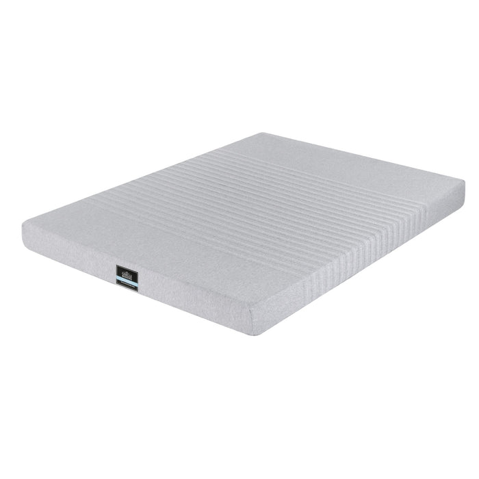 Giselle Bedding Cool Gel Memory Foam Mattress Charcoal 7-Zone Washable Bamboo Cover 15cm King
