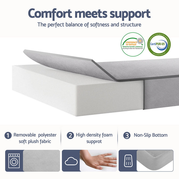 Giselle Foldable Mattress Folding Sofa Bed 4-fold Sleeping Camping Cushion Mat