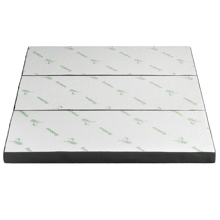 Giselle Foldable Mattress Folding Foam Mattresses Bamboo Queen