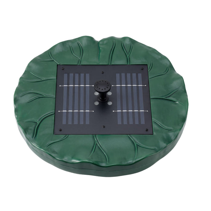 Gardeon Solar Fountain Pumps Bird Bath Floating Lotus Desig Water Feature 31cm