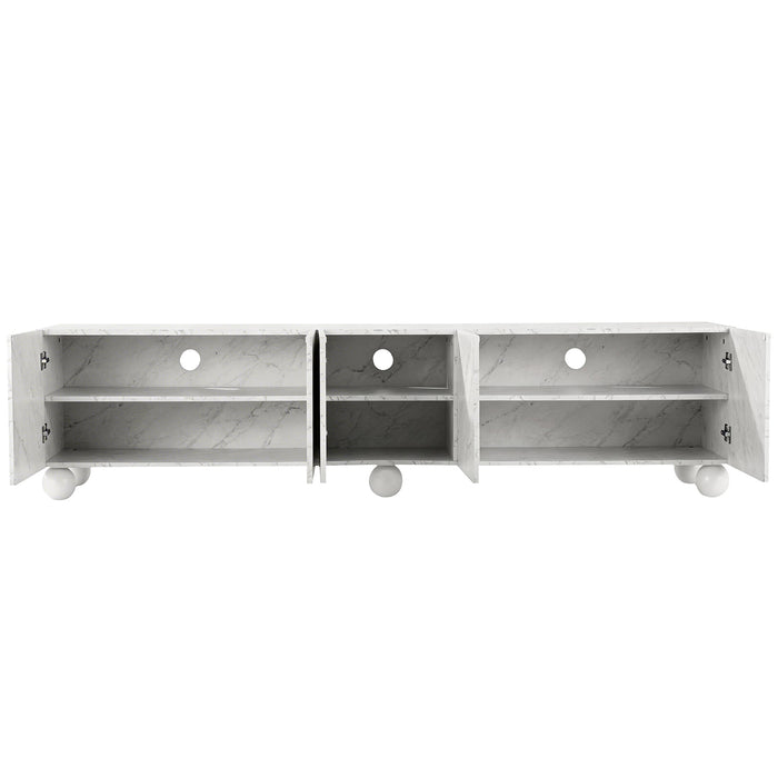 Artiss TV Unit Entertainment Unit Storage Cabinet 200cm White