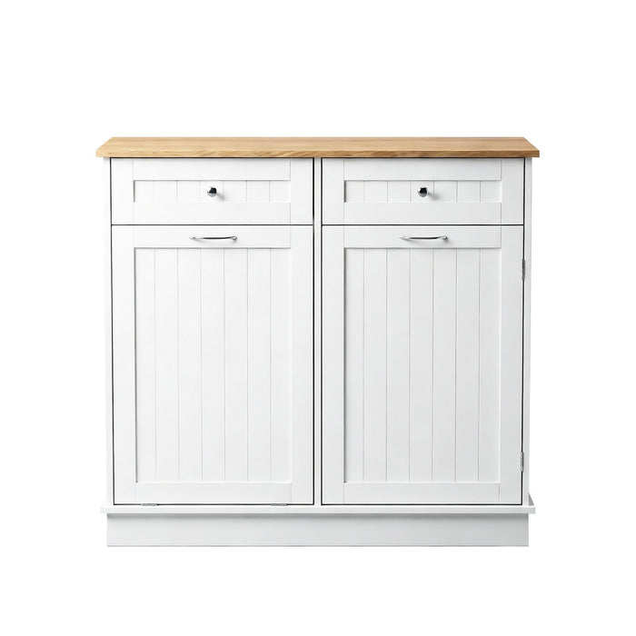 Artiss Buffet Sideboard Cabinet Kitchen Tilt Out Bin Holder Storage Cupboard
