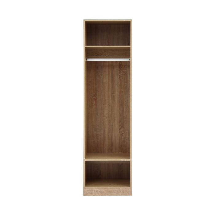 Artiss Wardrobe Clothes Closet Storage Organizer Shelf Pine