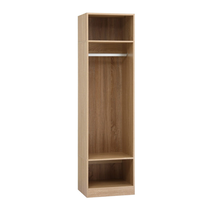 Artiss Wardrobe Clothes Closet Storage Organizer Shelf Pine