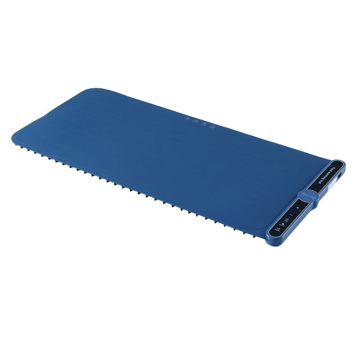Devanti Food Warming Mat 80cm Electric Food Warmer Roll Up Buffet Tray Blue