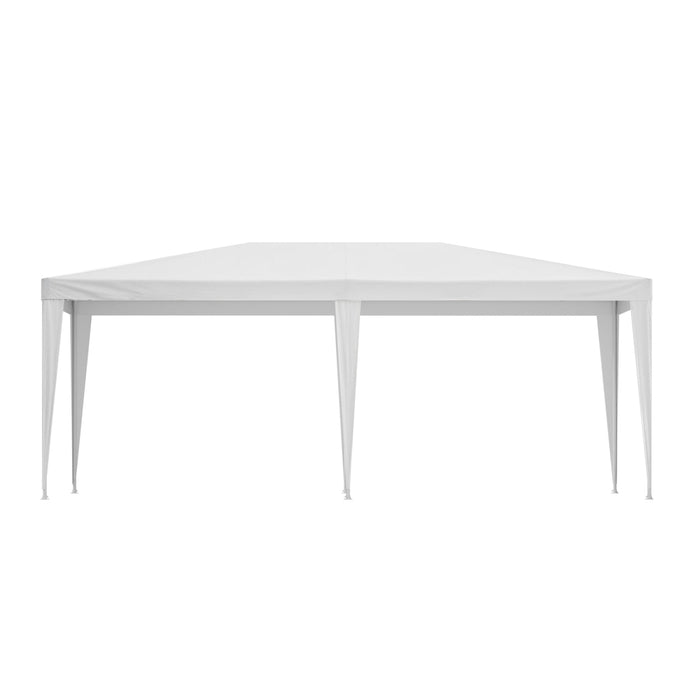 Instahut Gazebo 3x6m Wedding Party Marquee Tent Outdoor Event Camping Canopy Shade White