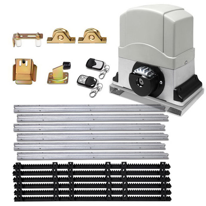 LockMaster Electric Sliding Gate Opener 1200KG 6M