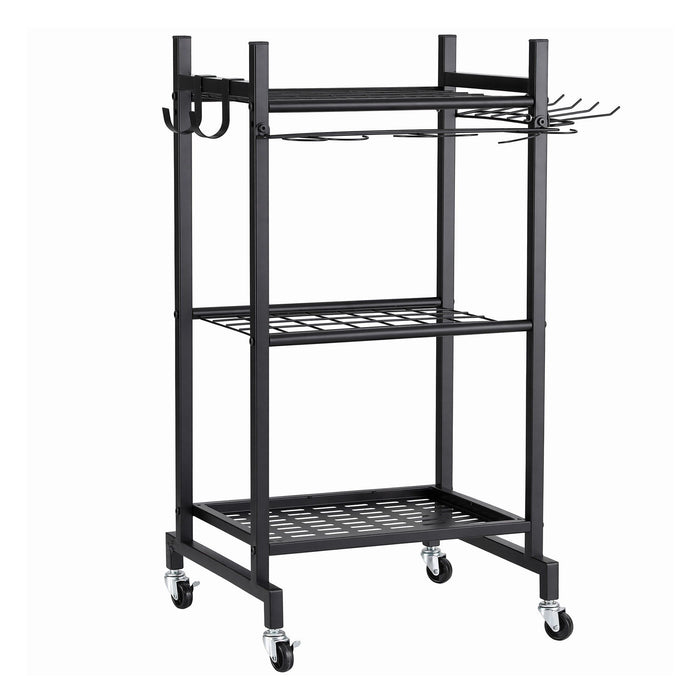 Gardeon Garden Tool Organizer with Wheels Heavy Duty Garage Yard Storage Cart