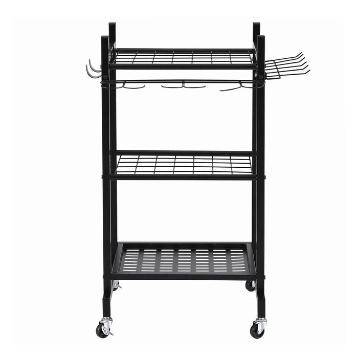 Gardeon Garden Tool Organizer with Wheels Heavy Duty Garage Yard Storage Cart