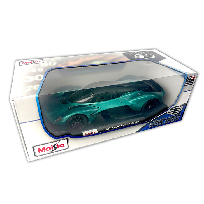 Maisto Maisto 1:18 Scale Car Model Metallic Simulation Diecast with Plastic Part Part Officially Licensed 2021 Aston-Martin Valkyrie