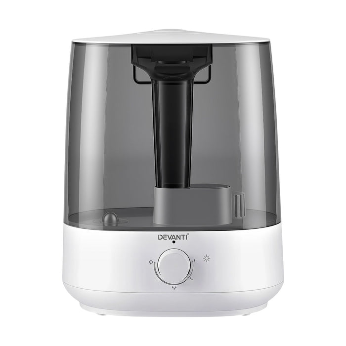 Devanti Ultrasonic Humidifier Aroma Diffuser Top Fill Quiet Bedroom 6L