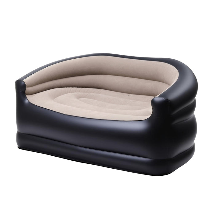 Gardeon Outdoor Air Sofa Inflatable Couch Two-Seater Lounge Chair with Pump Blow Up Couches for Camping