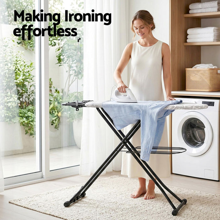 Artiss Foldable Ironing Board with Iron Rest Ironing Board for Laundry Room Arrow