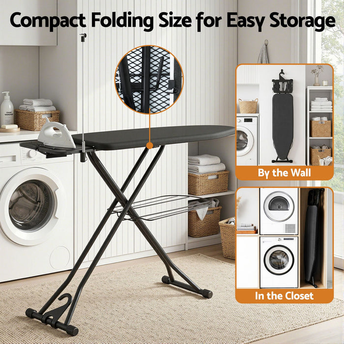 Artiss Foldable Ironing Board with Iron Rest Ironing Board for Laundry Room