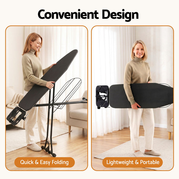 Artiss Foldable Ironing Board with Iron Rest Ironing Board for Laundry Room
