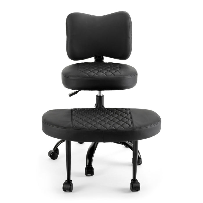 Artiss Cross Legged Kneeling Chair Adjustable Meditation Ergonomic Office Seat