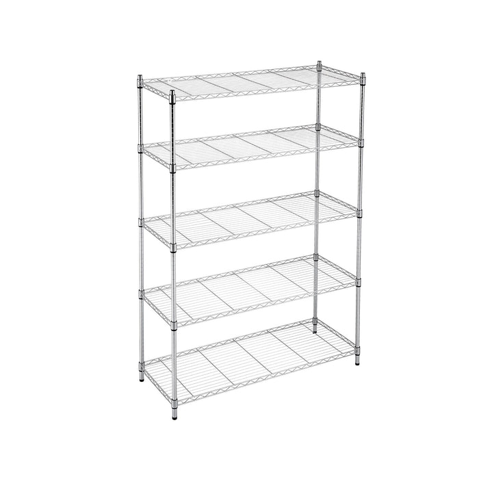 Artiss 5-Tier Kitchen Rack Shelf Shelving 120x45x179CM Adjustable Metal Storage Shelves