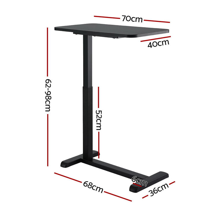 Artiss Laptop Desk Height Adjustable Mobile Workstation Computer Desks 70CM