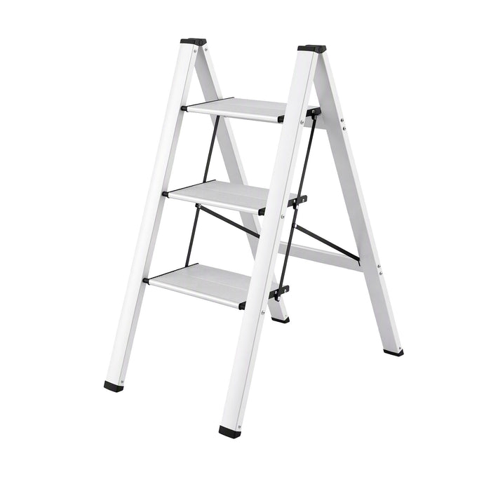 Giantz 3 Step Ladder Multi-Purpose Folding Aluminium Light Weight Platform