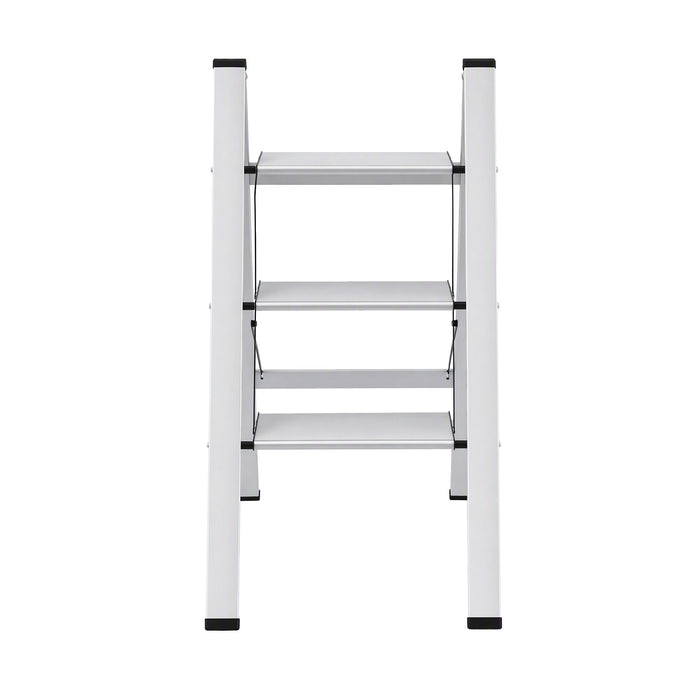 Giantz 3 Step Ladder Multi-Purpose Folding Aluminium Light Weight Platform