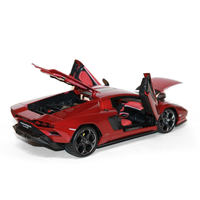 Maisto 1:18 Lamborghini Countach LPI 800-4 Red Metallic Diecast +Plastic Part