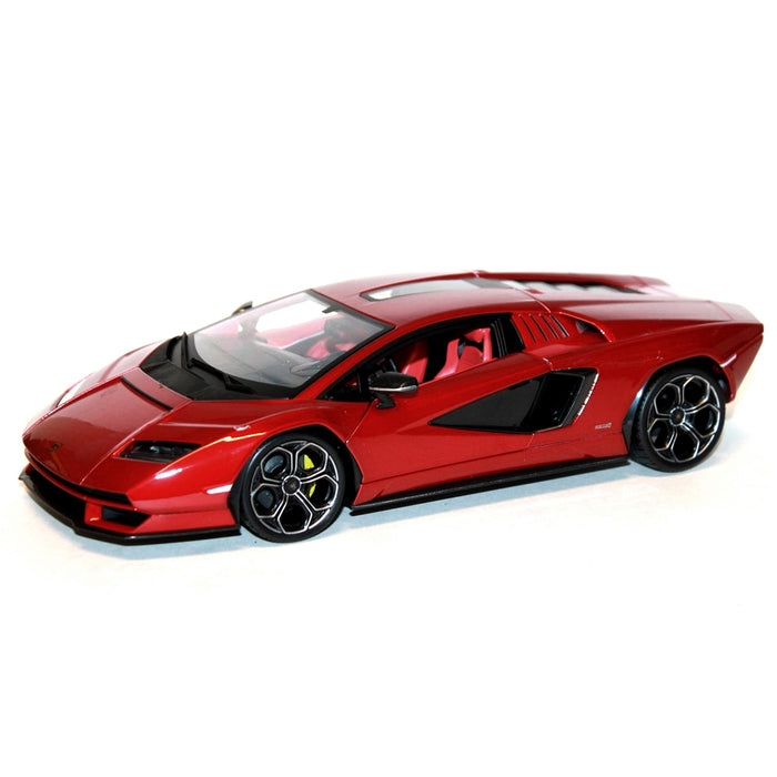 Maisto 1:18 Lamborghini Countach LPI 800-4 Red Metallic Diecast +Plastic Part