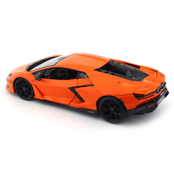 Maisto 1:18 Scale Lamborghini Revuelto Orange Car Model Die Cast Metal Plastic