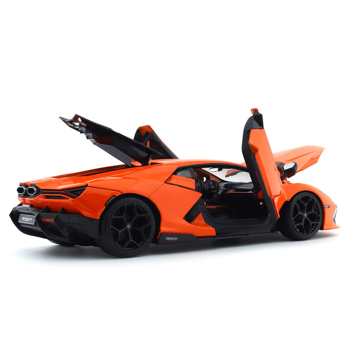 Maisto 1:18 Scale Lamborghini Revuelto Orange Car Model Die Cast Metal Plastic