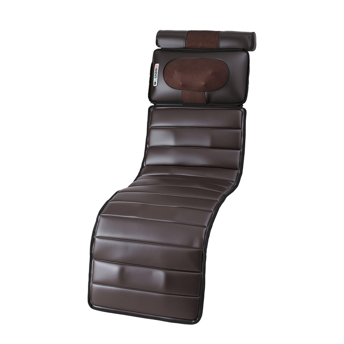 Livemor Massage Mat Kneading Neck Foot Massager Heated Vibration Airbag Mattress