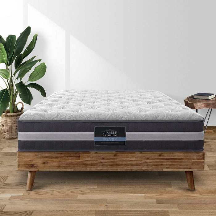 Giselle Bedding 30cm Mattress Pocket Spring Queen