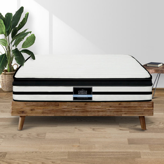 Giselle Bedding 27cm Mattress Euro Top King