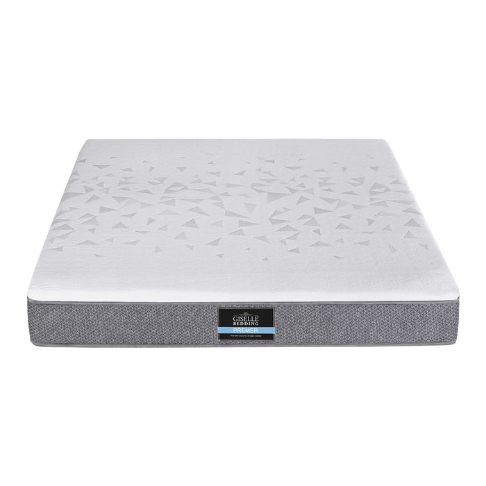 Giselle Bedding King Mattress 23cm Pocket Spring Mattress with Adjustable Firmness Reversible Foam Layer for Medium Firm & Firm Support Motion Isolation Bedroom Bed